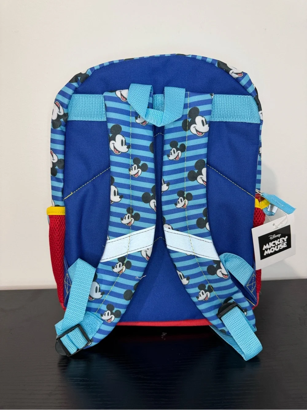 Disney Kids Mickey Mouse 14” Backpack - Red/Blue/Yellow NWT